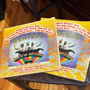 The Beatles Magical Mystery Tour original vintage vinyl record (set of 2)